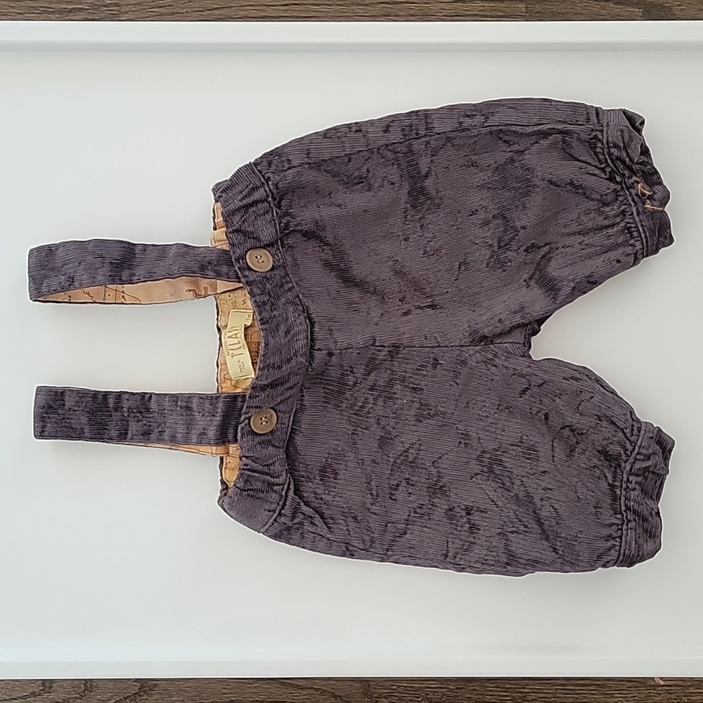 Alviero Martini Back Corduroy Overalls